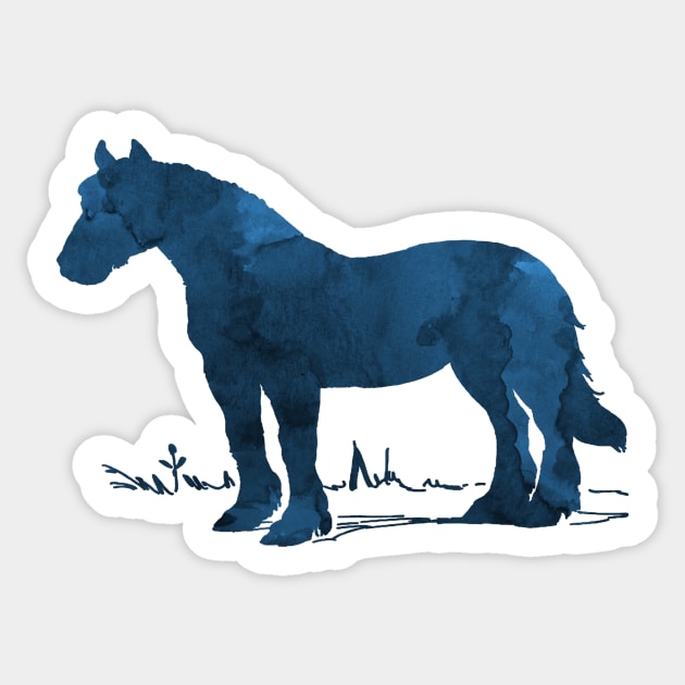 Horse Sticker by TheJollyMarten